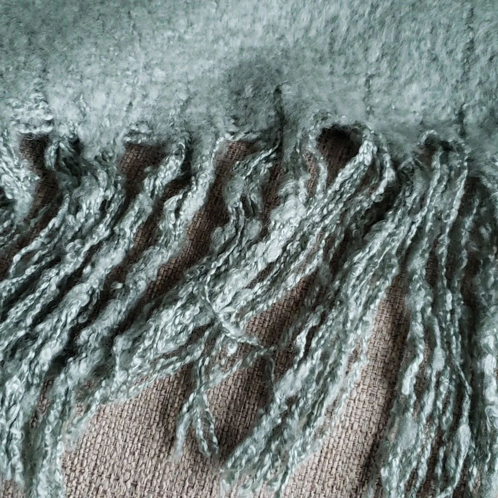 Pottery Barn Fringed Throw